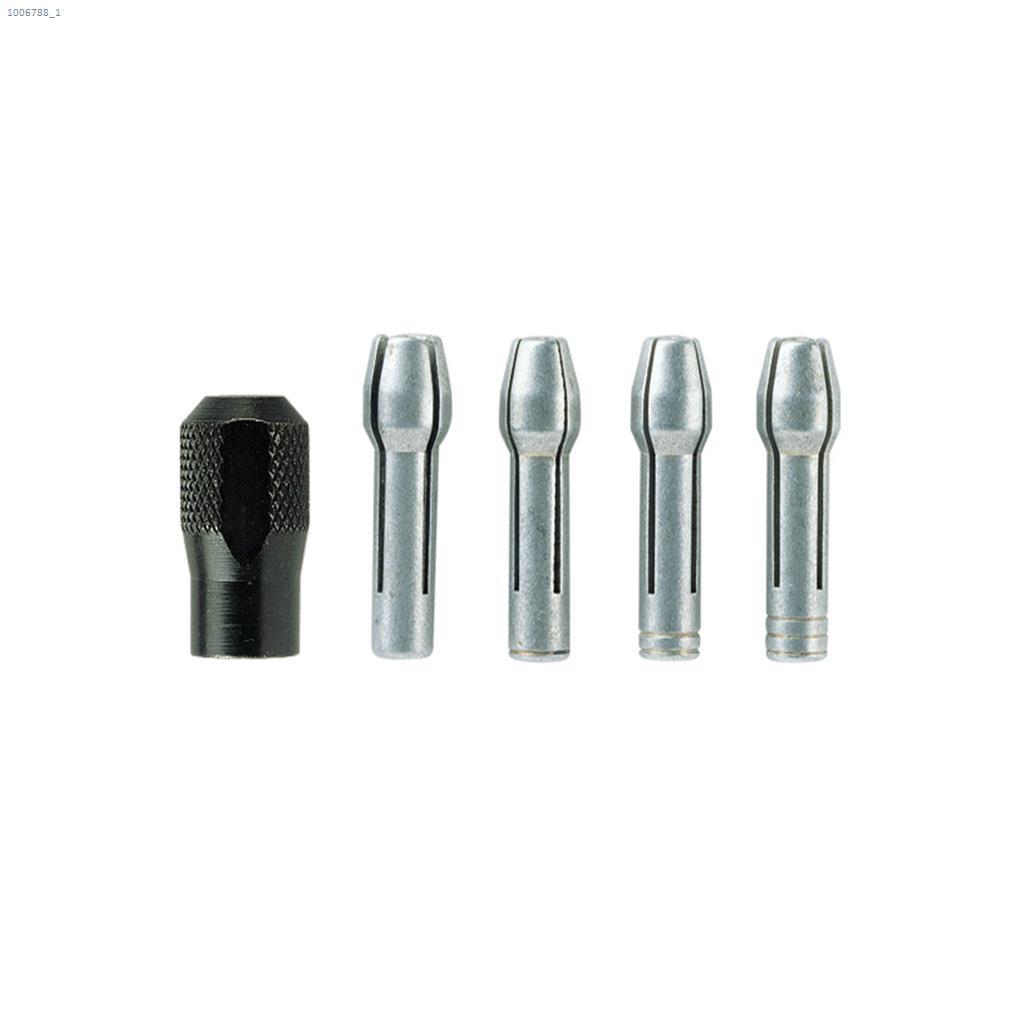Steel DimGray 4 Piece Quick Change Collet Nut Set
