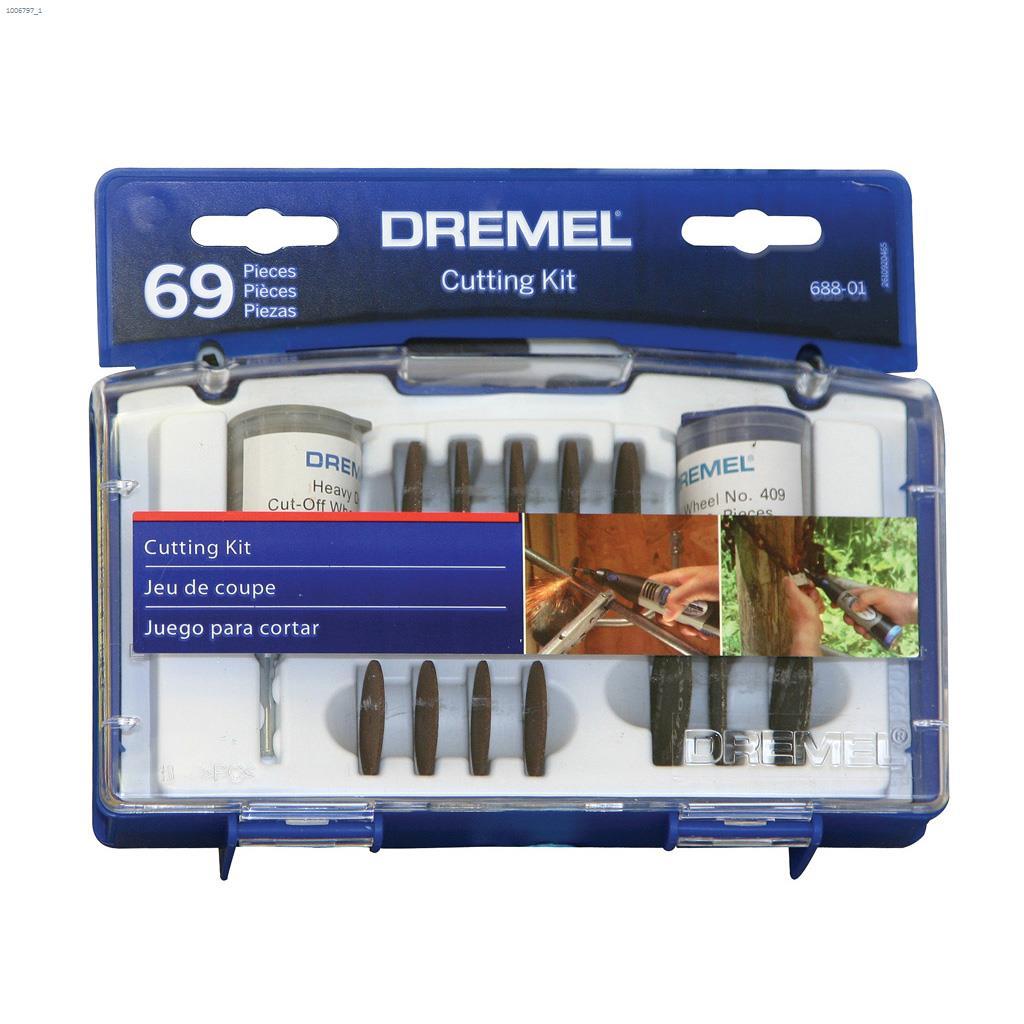 Blue 69 Piece Cut-Off Wheel Accessory Set