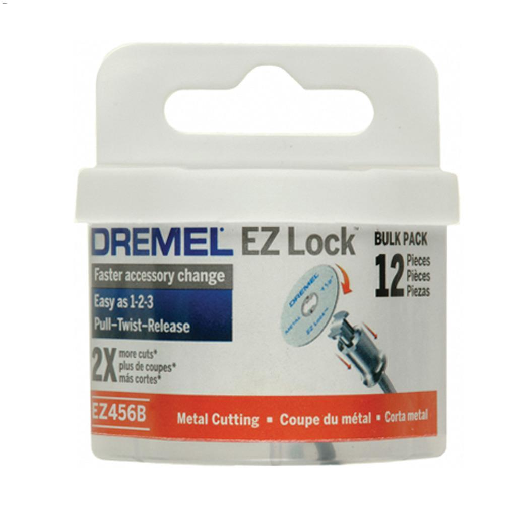 EZ-Lock 1-1/2" 1/8" Red Cut-Off Wheel-12/Pack
