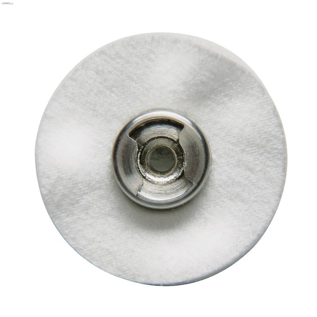 EZ-Lock 1" Metal Yellow Cloth Polishing Wheel