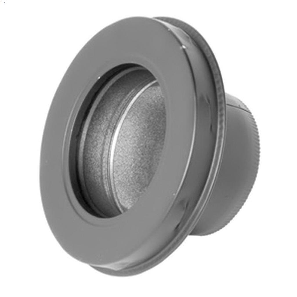 6" x 5-5/8" Black Painted Twist-Lock Stove Pipe Adapter
