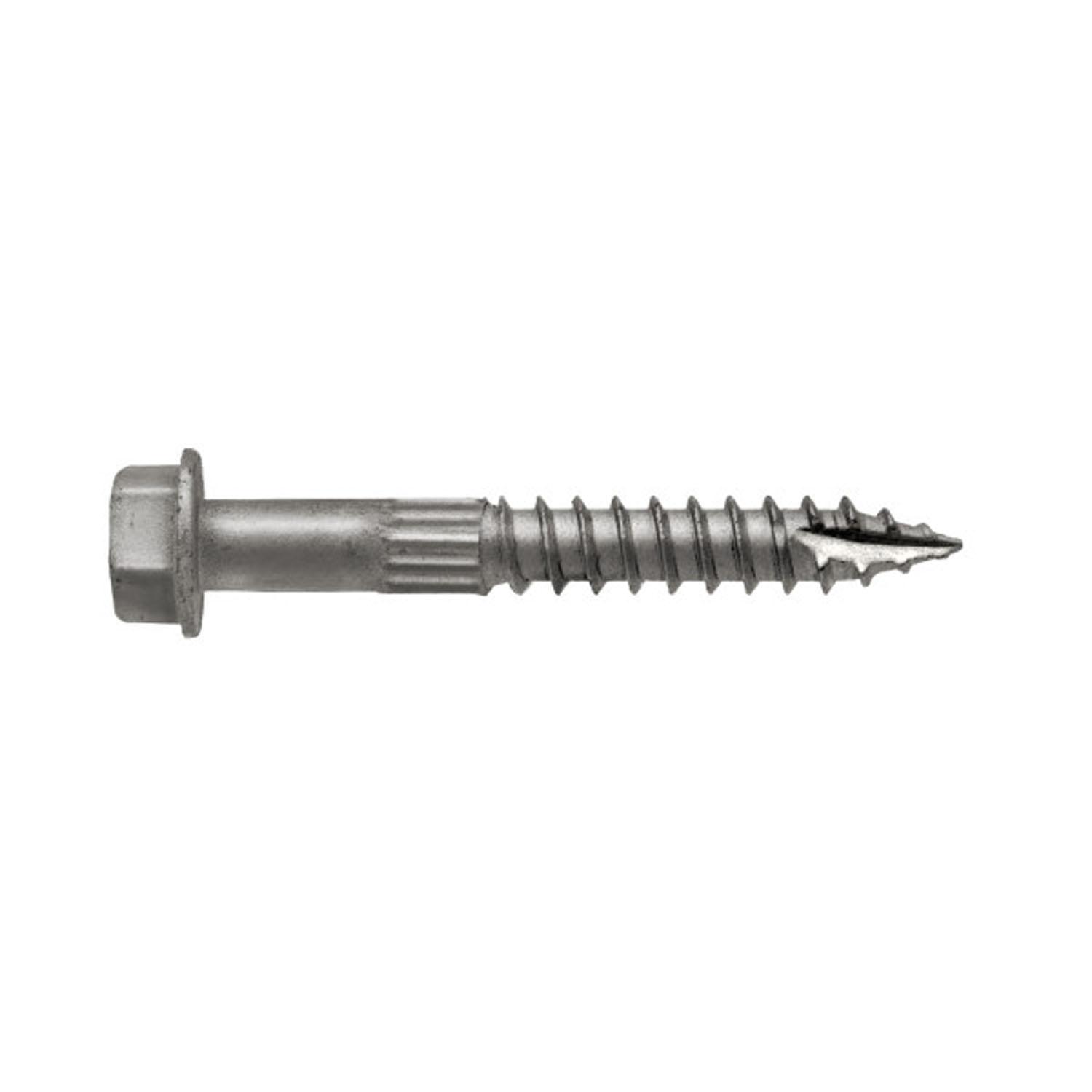 Strong-Drive 1/4" x 2" Hex Head Connector Screw-25/Pack