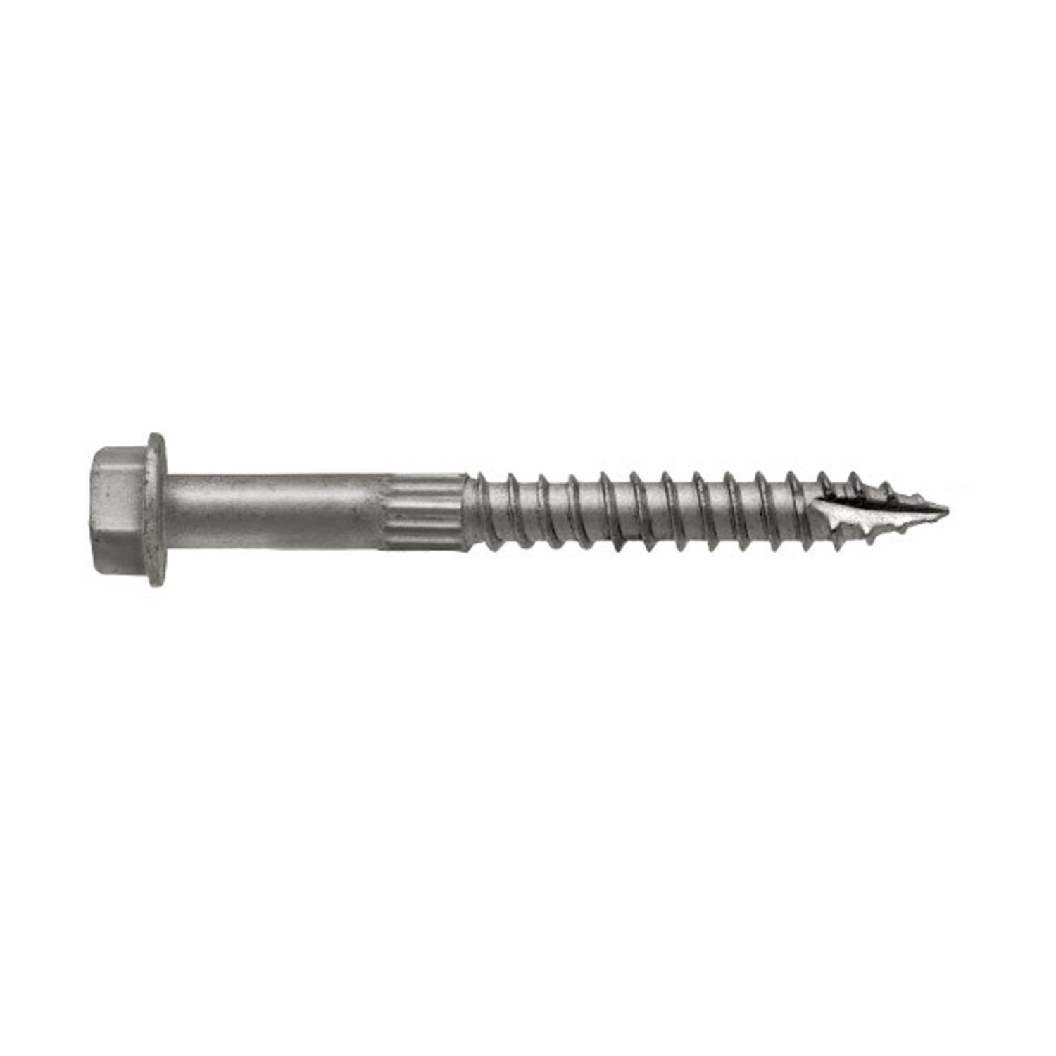 Strong-Drive 1/4" x 2-1/2" Hex Head Connector Screw-25/Pack