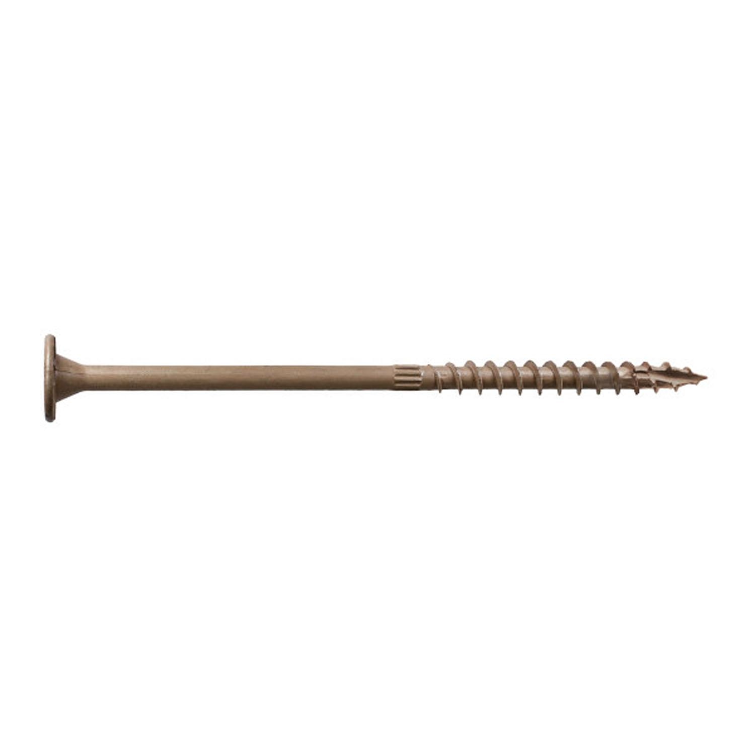 6" Double-Barrier Coat Timber Screw-12/Pack