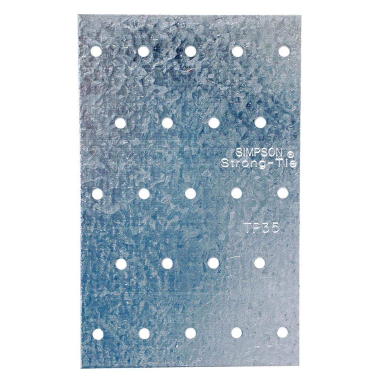 5" x 3" Galvanized Steel Tie Plate
