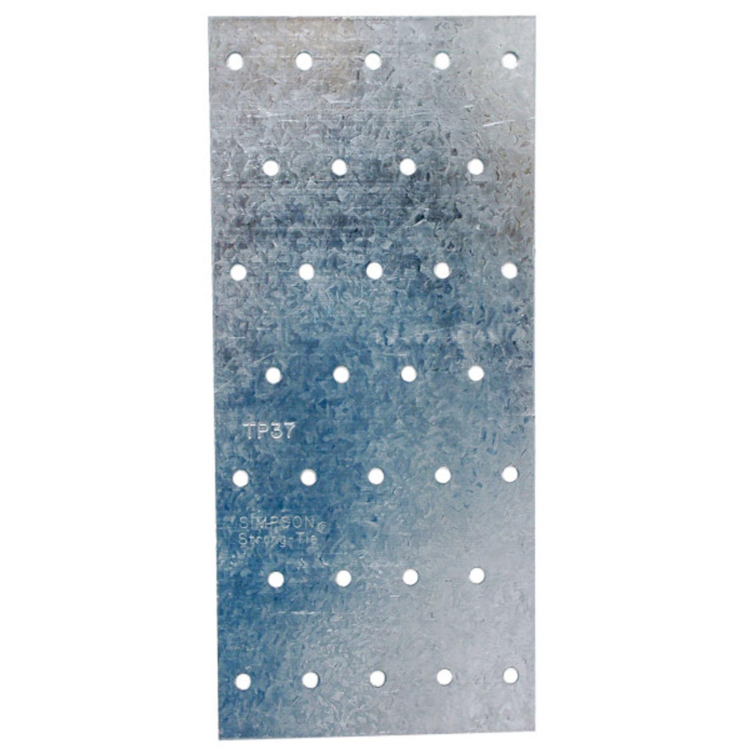7" x 3" Galvanized Steel Tie Plate