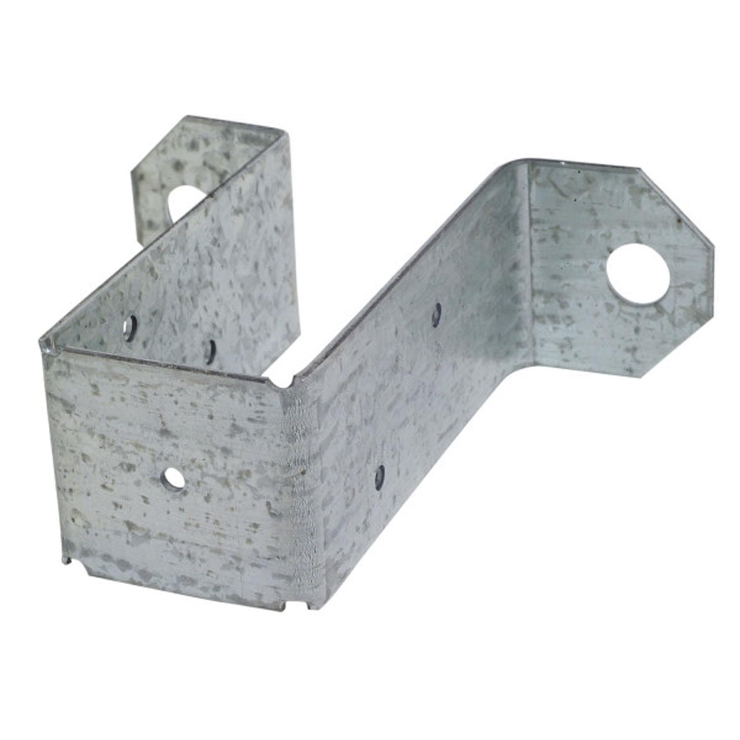 Z-Max 4" x 2" G90 Zinc Steel Deck Post Tie