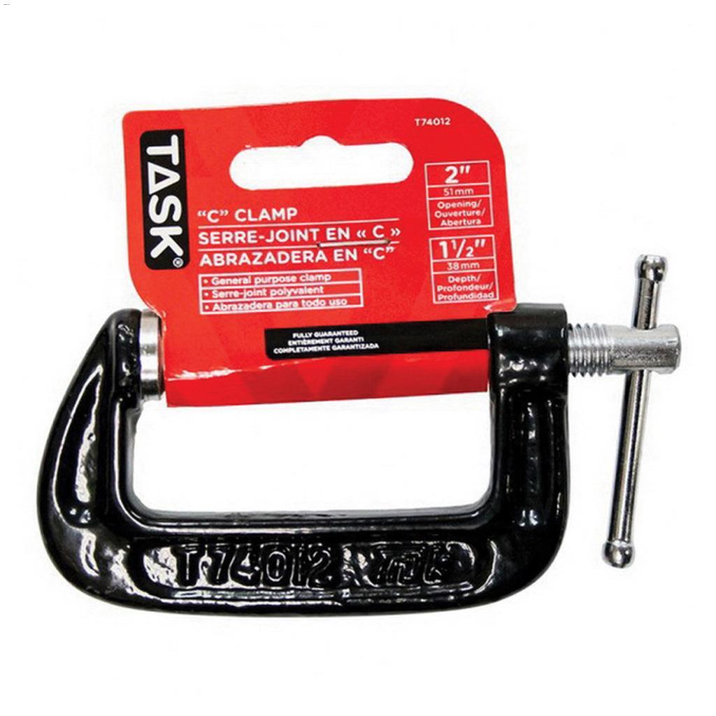 2" x 1-1/2" General Purpose C-Clamp