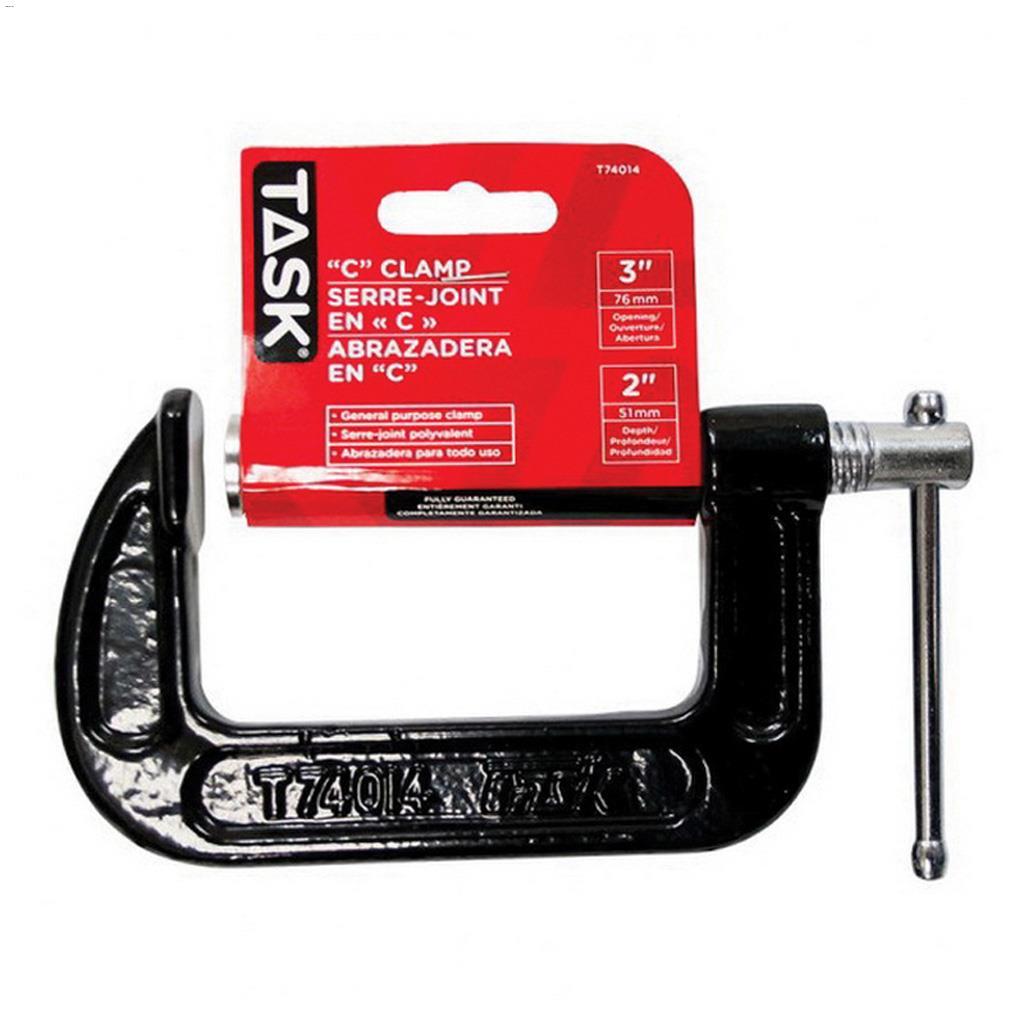 3" x 2" General Purpose C-Clamp