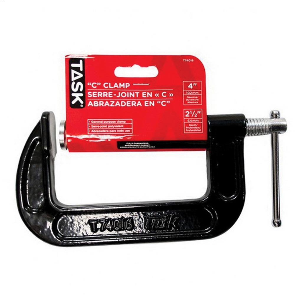 4" x 2-1/2" General Purpose C-Clamp