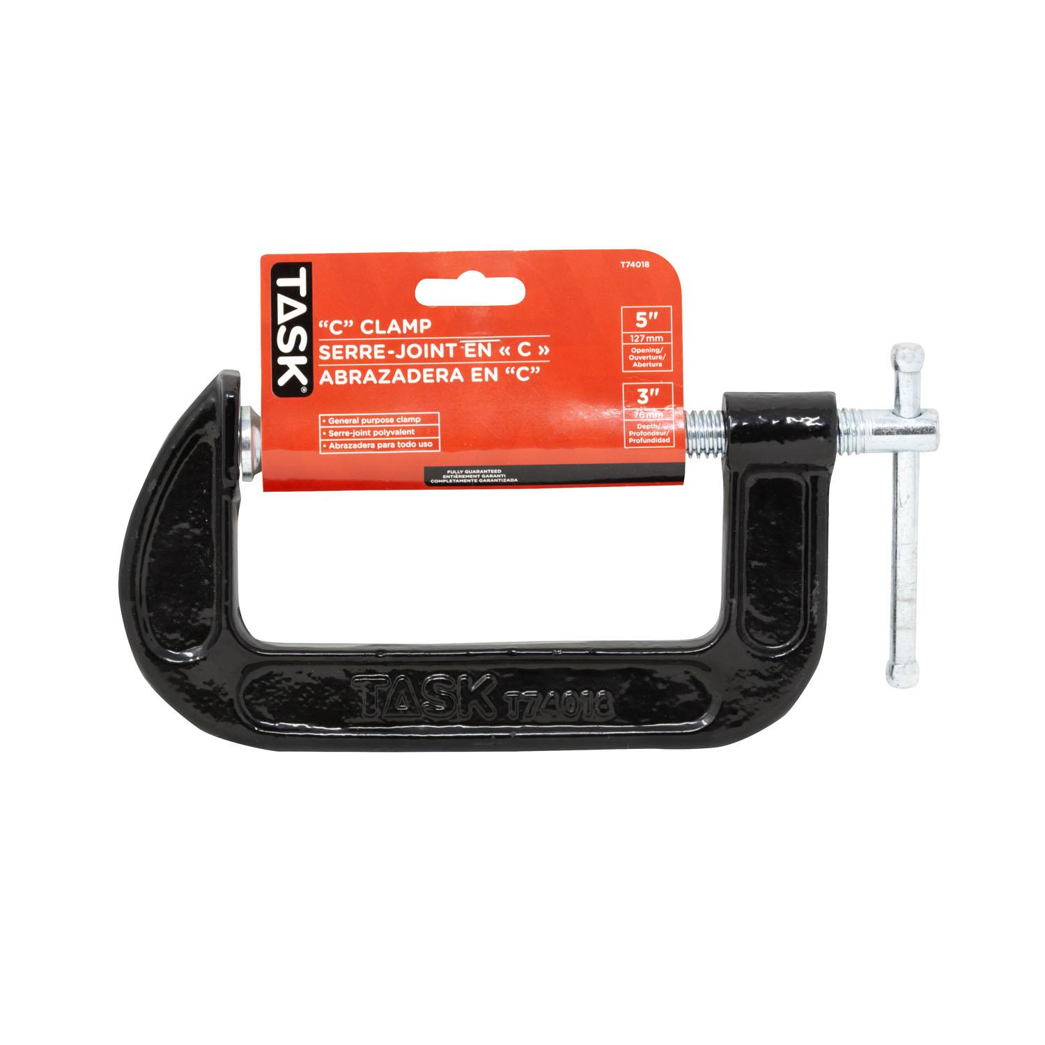 5" x 3" General Purpose C-Clamp