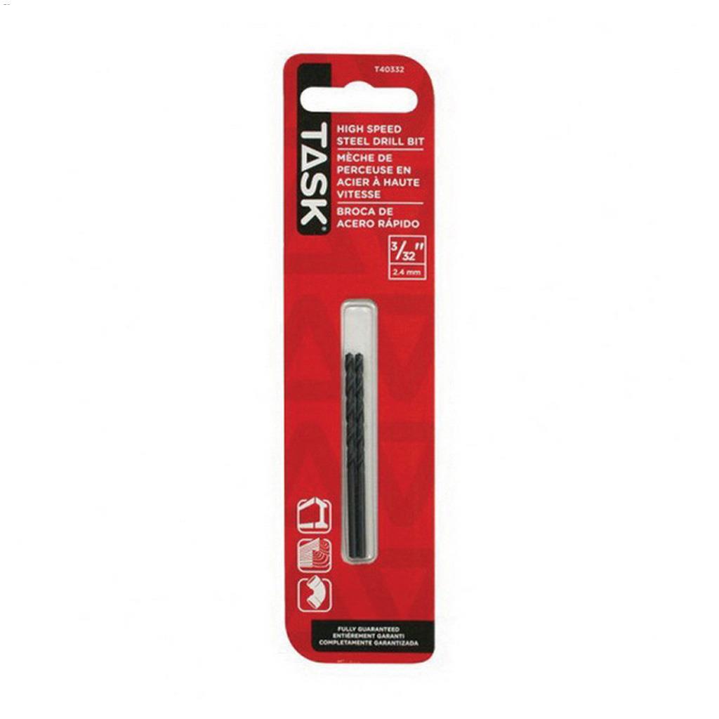 3/32" High Speed Steel Drill Bit-2/Pack