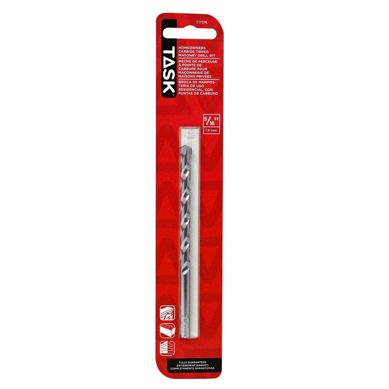 5/16" Carbide Rotary Masonry Drill Bit