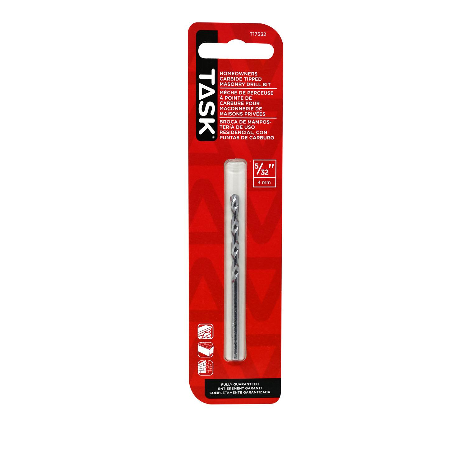 5/32" Carbide Rotary Masonry Drill Bit