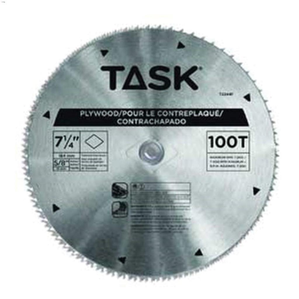 7-1/4" 100 Teeth Steel Plywood Saw Blade
