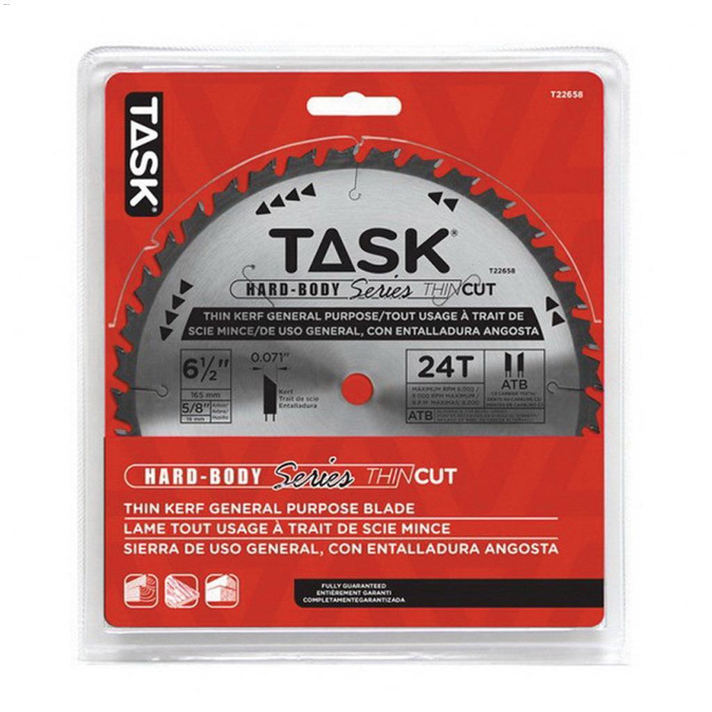 6-1/2" 24 Teeth Thin Kerf General Purpose Saw Blade