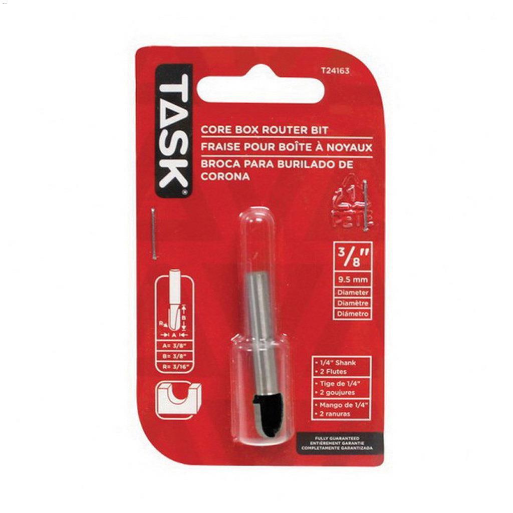 3/8" Tungsten Carbide Core Box Router Bit