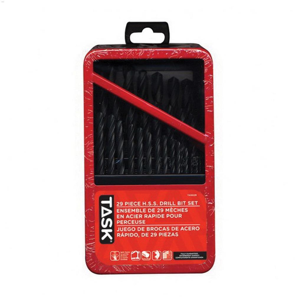 High Speed Steel 29 Piece Drill Bit Set