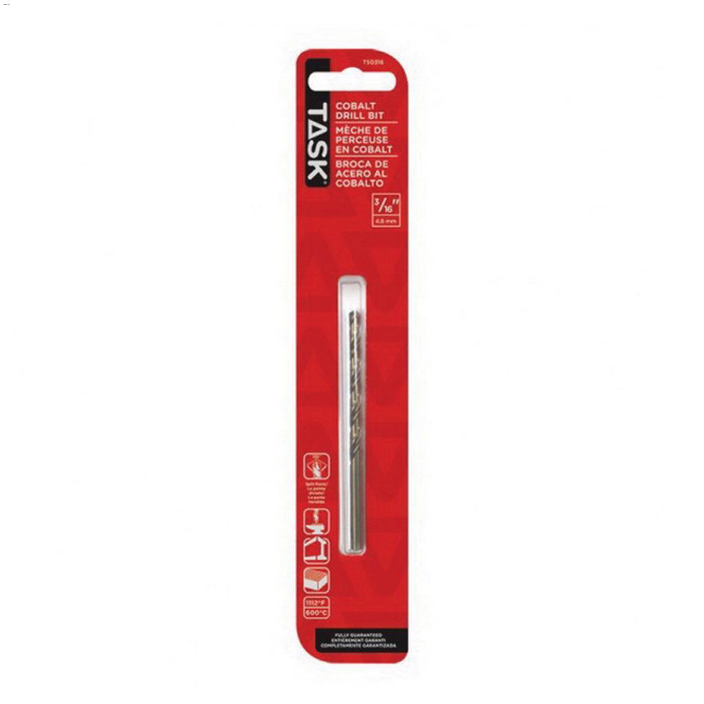 3/16" Cobalt Split Point Drill Bit
