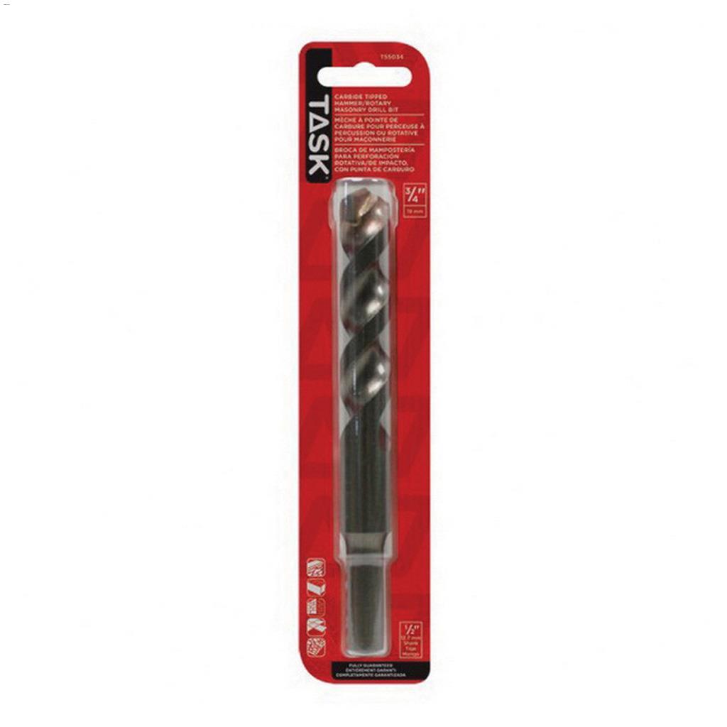 3/4" Carbide Rotary Percussion Masonry Drill Bit