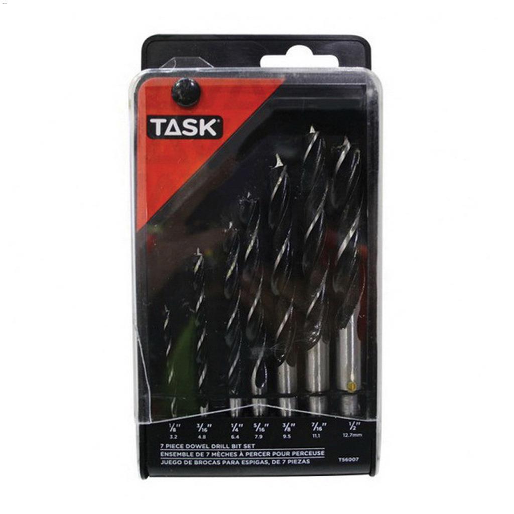 Dowel Drill Bit Set-7/Pack