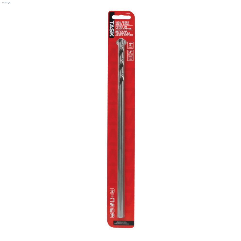 3/8" x 12" High Speed Steel Drill Bit