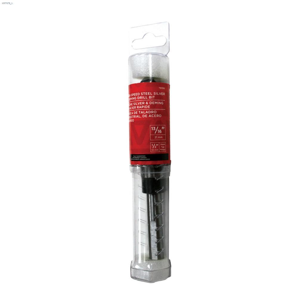 13/16" x 6" Silver & Deming Drill Bit