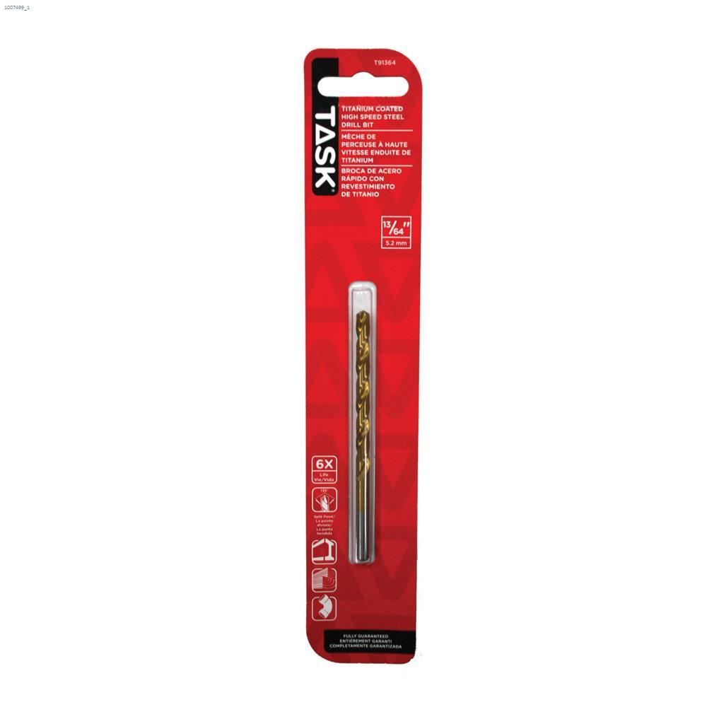 13/64" Titanium Coated Split Point Drill Bit