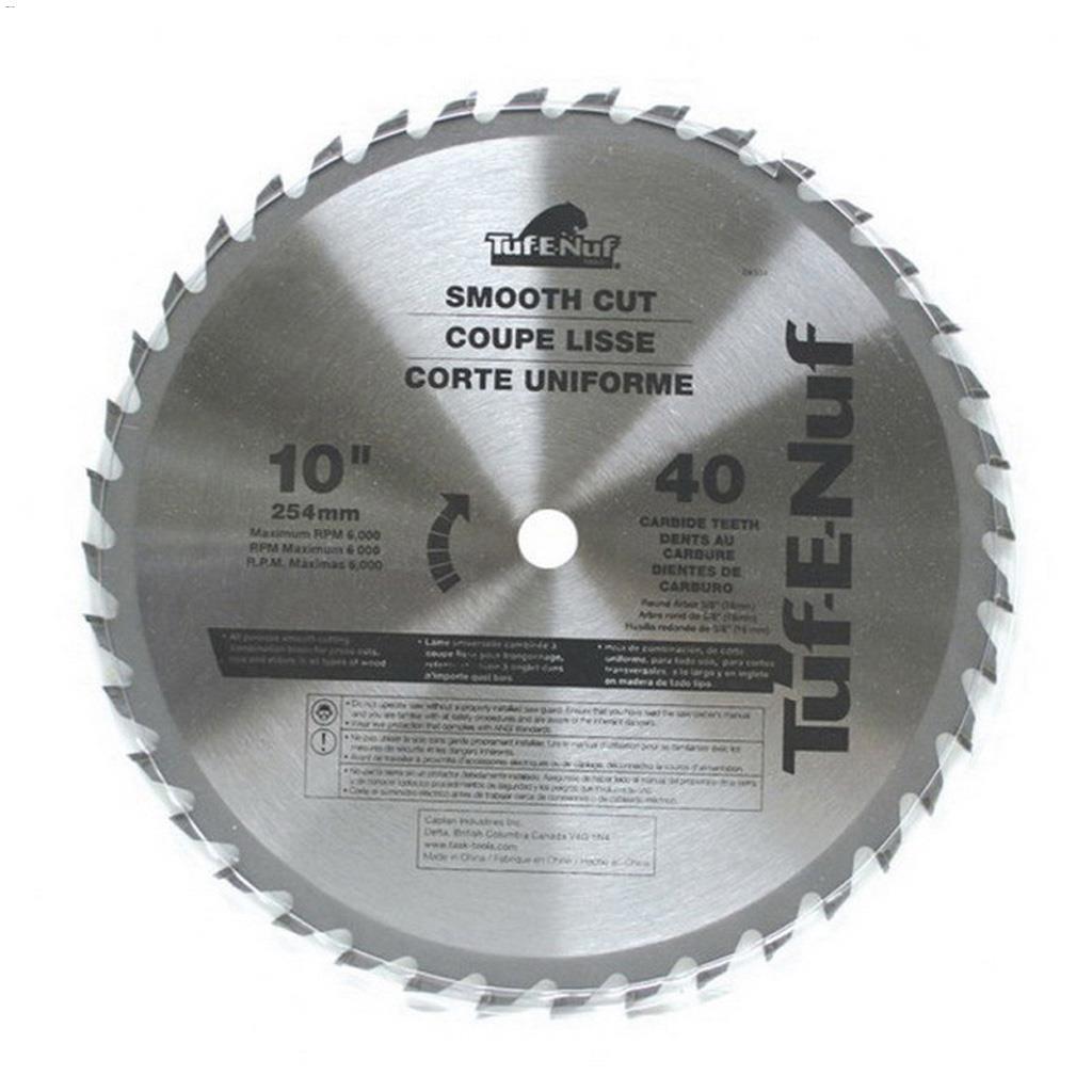 10" 40 Teeth Carbide Ripping & Cross-Cutting Blade-Bulk