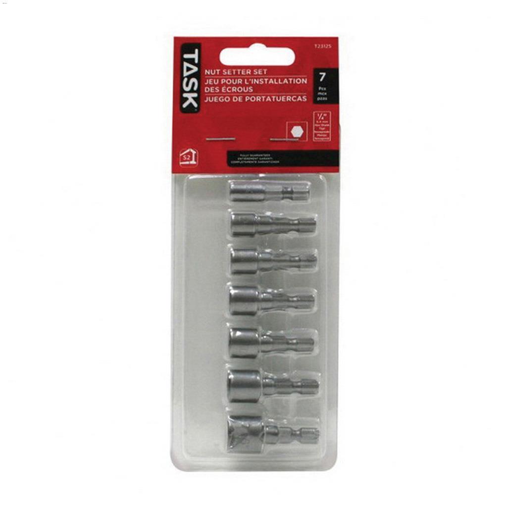 S2 Steel 7 Piece Non-Magnetic Nut Setter Set