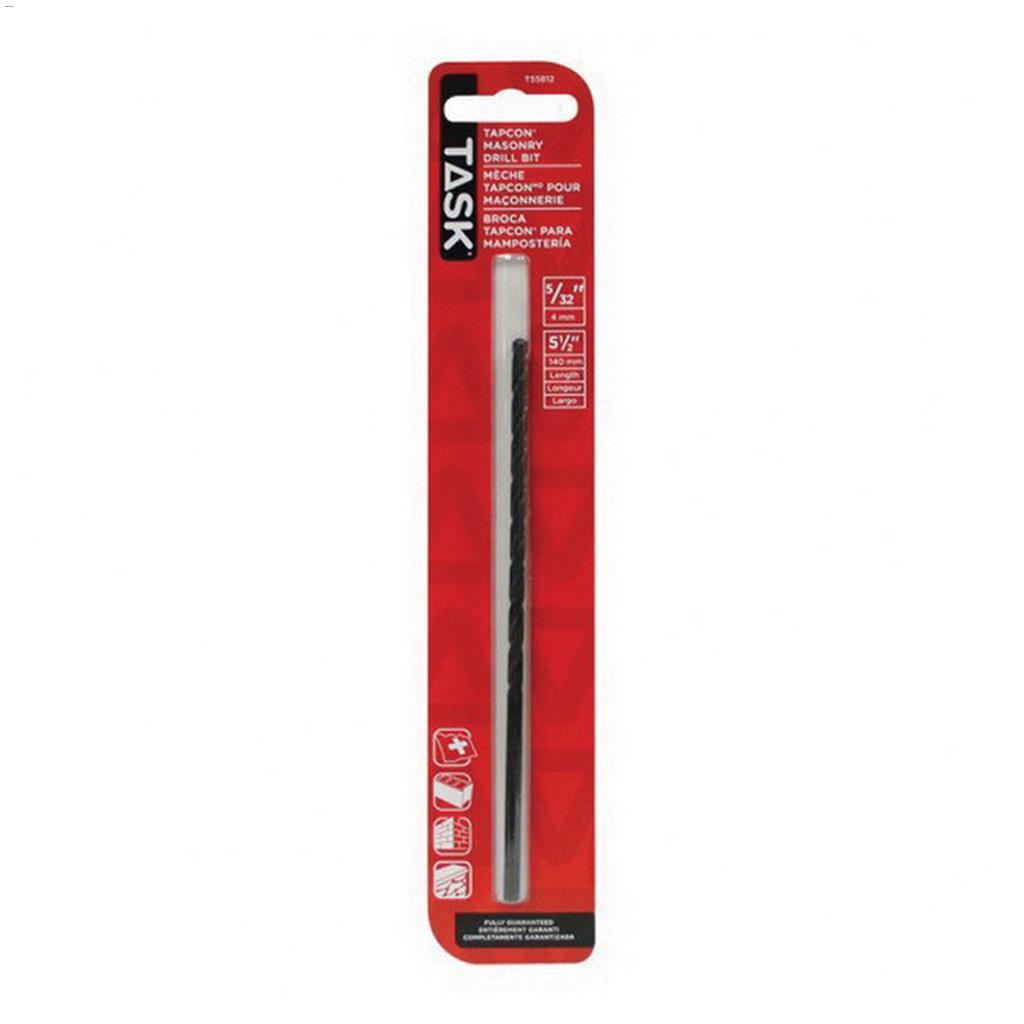 5/32" x 5-1/2" Tapcon Rotary Percussion Drill Bit