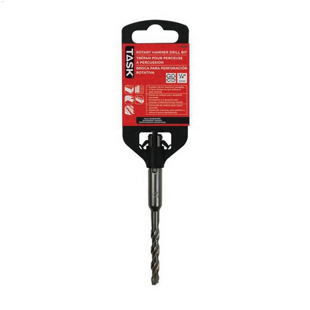 1/4" x 4" SDS Plus Carbide Hammer Rotary Drill Bit