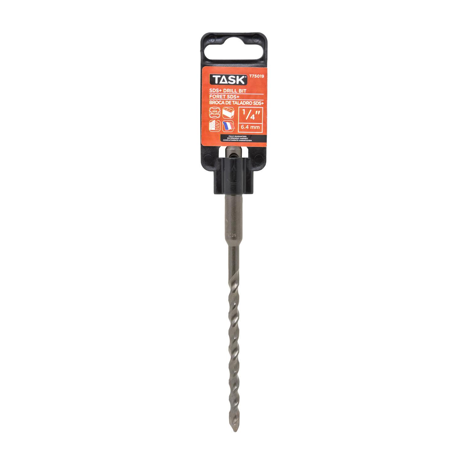 1/4" x 6" SDS Plus Carbide Hammer Rotary Drill Bit