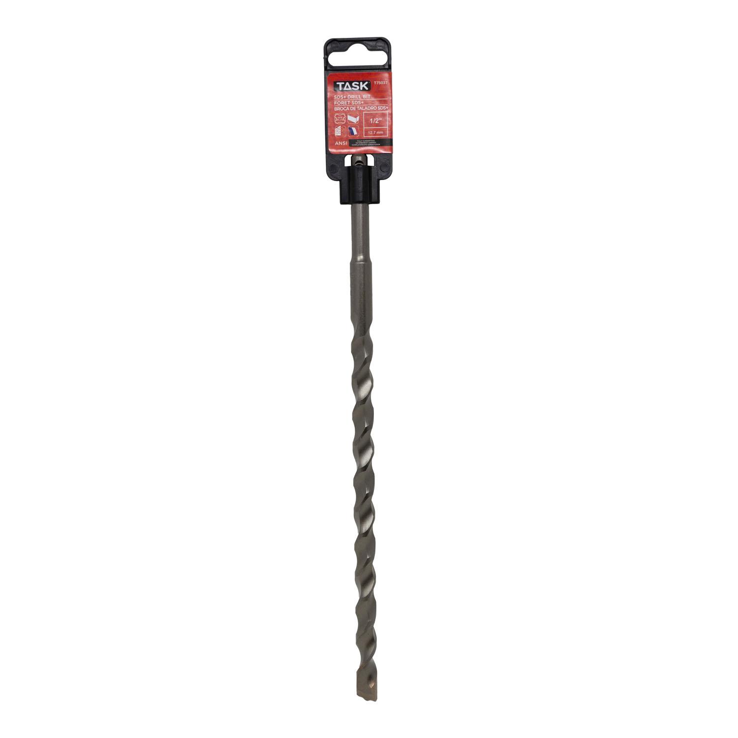 1/2" x 12" SDS Plus Carbide Hammer Rotary Drill Bit