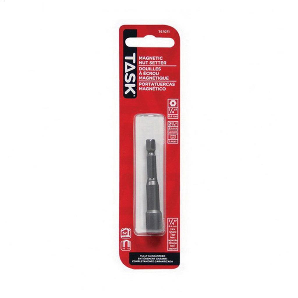 1/4" x 2-9/16" S2 Steel Magnetic Nut Setter