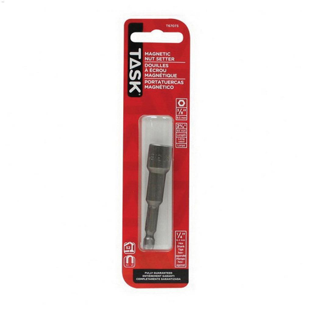 3/8" x 2-9/16" S2 Steel Magnetic Nut Setter