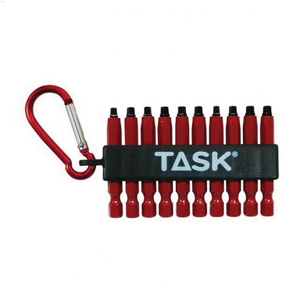 #2 Robertson Red Carabiner Clip-10/Pack, Bulk