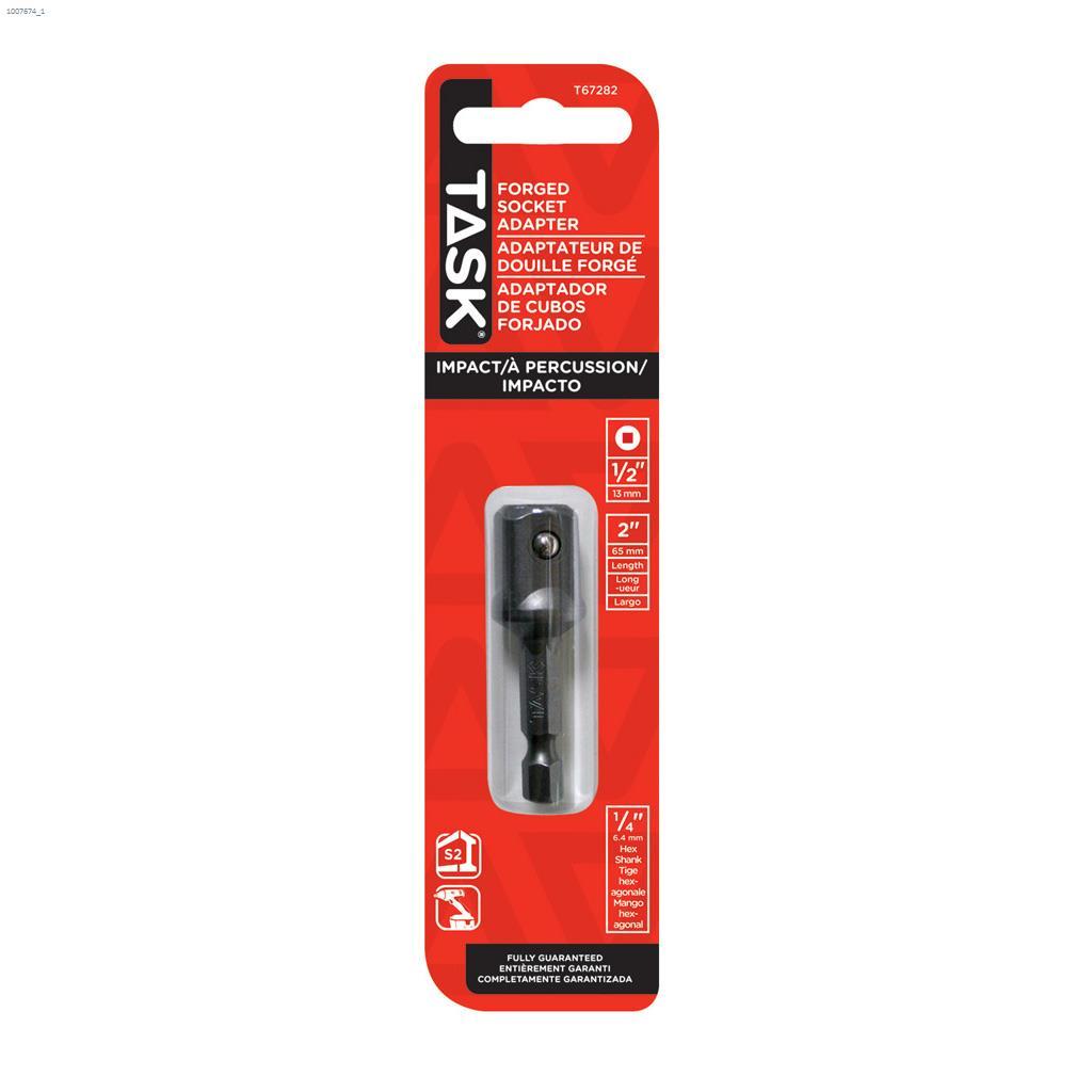 1/2" Forged S2 Steel Impact Socket Adapter