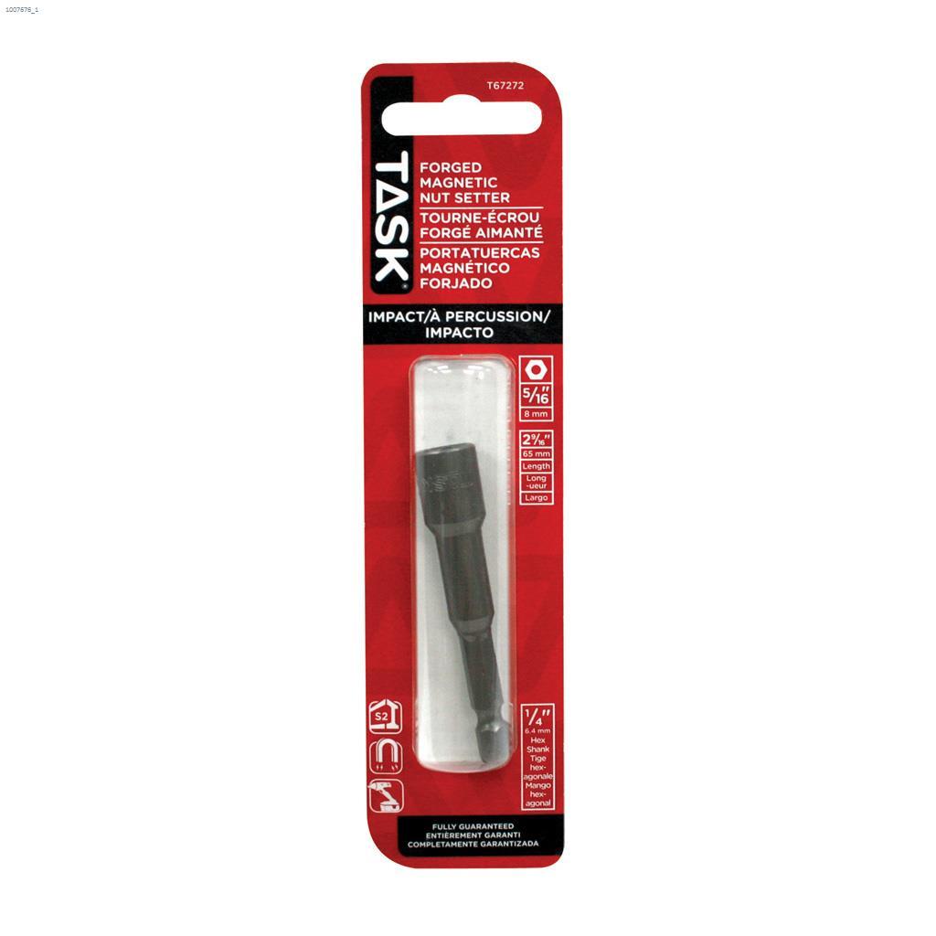 5/16" x 2-9/16" Forged S2 Steel Nut Setter