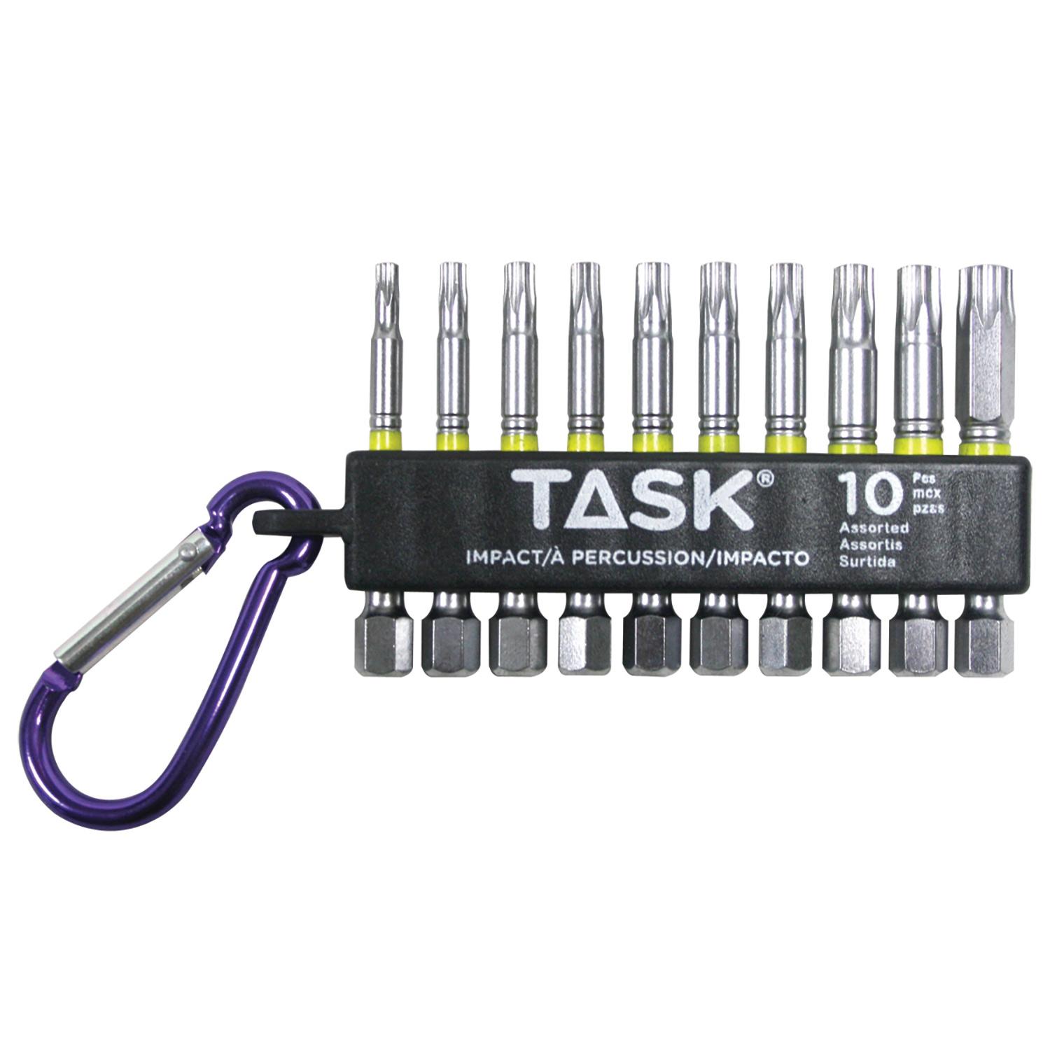 Torx S2 Steel 10 Piece Impact Carabiner Clip