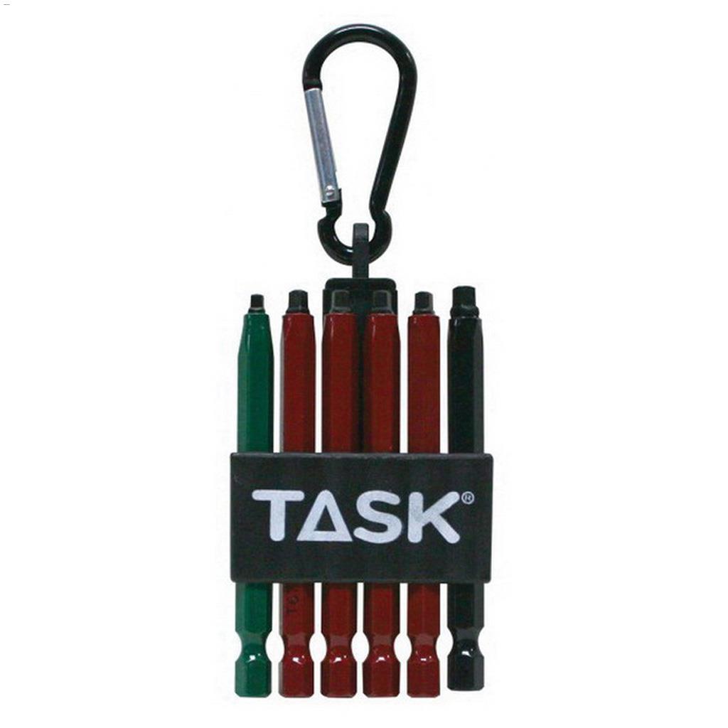 3" Robertson Tool Steel Tip Carabiner Clip-10/Pack