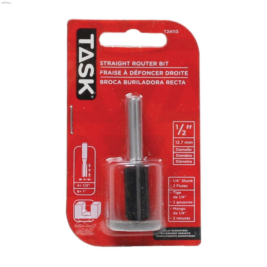 Mèche de Toupie à Coupe Droite de 3/8"