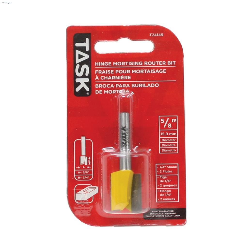 5/8" Tungsten Carbide Hinge Mortising Router Bit
