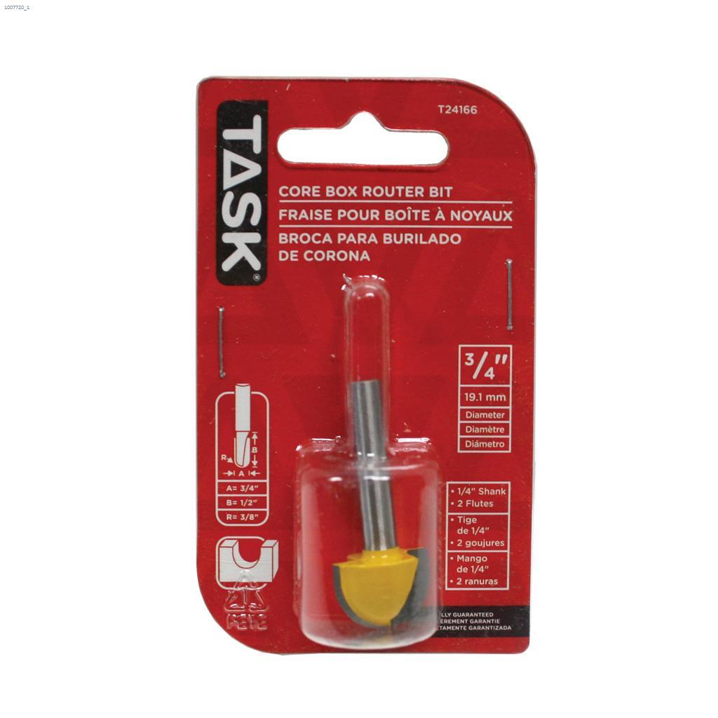 3/4" Tungsten Carbide Core Box Router Bit