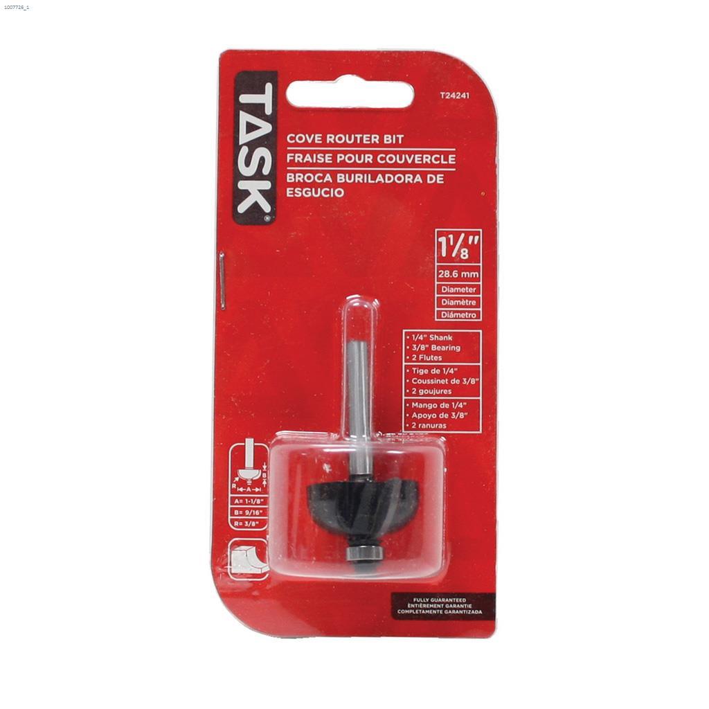 1-1/8" x 9/16" Tungsten Carbide Router Bit
