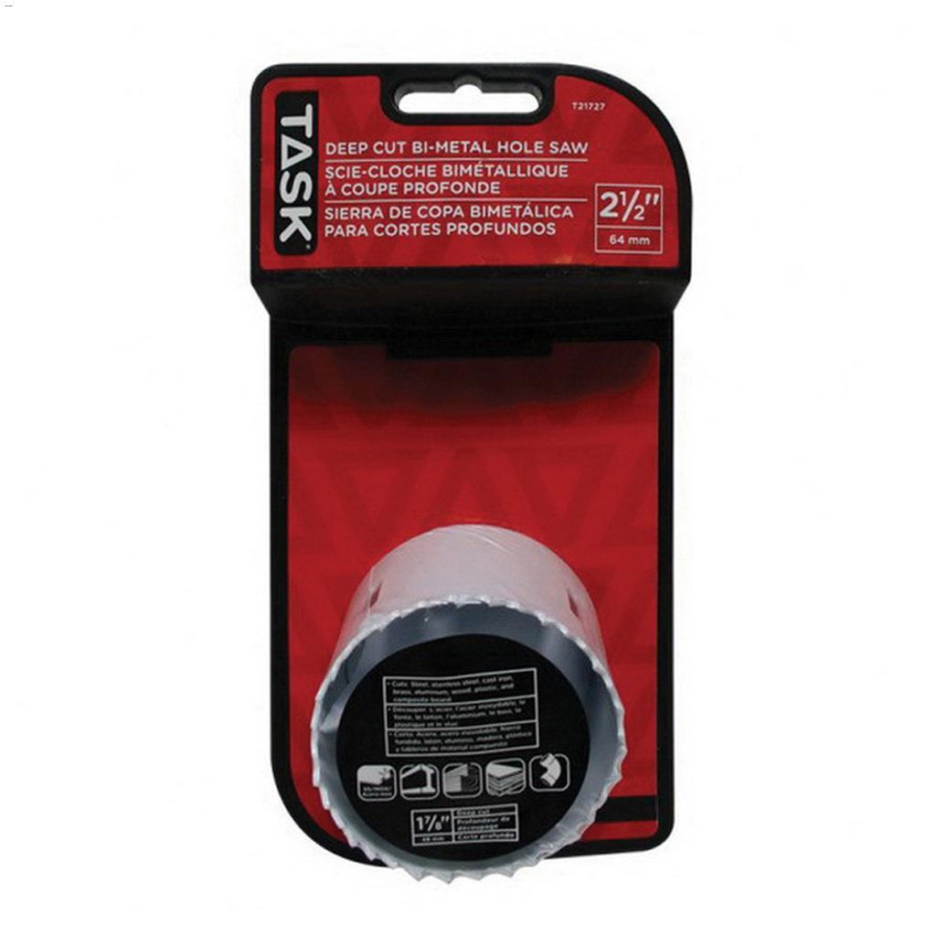 2-1/2" Bi-Metal Deep Cut Hole Saw