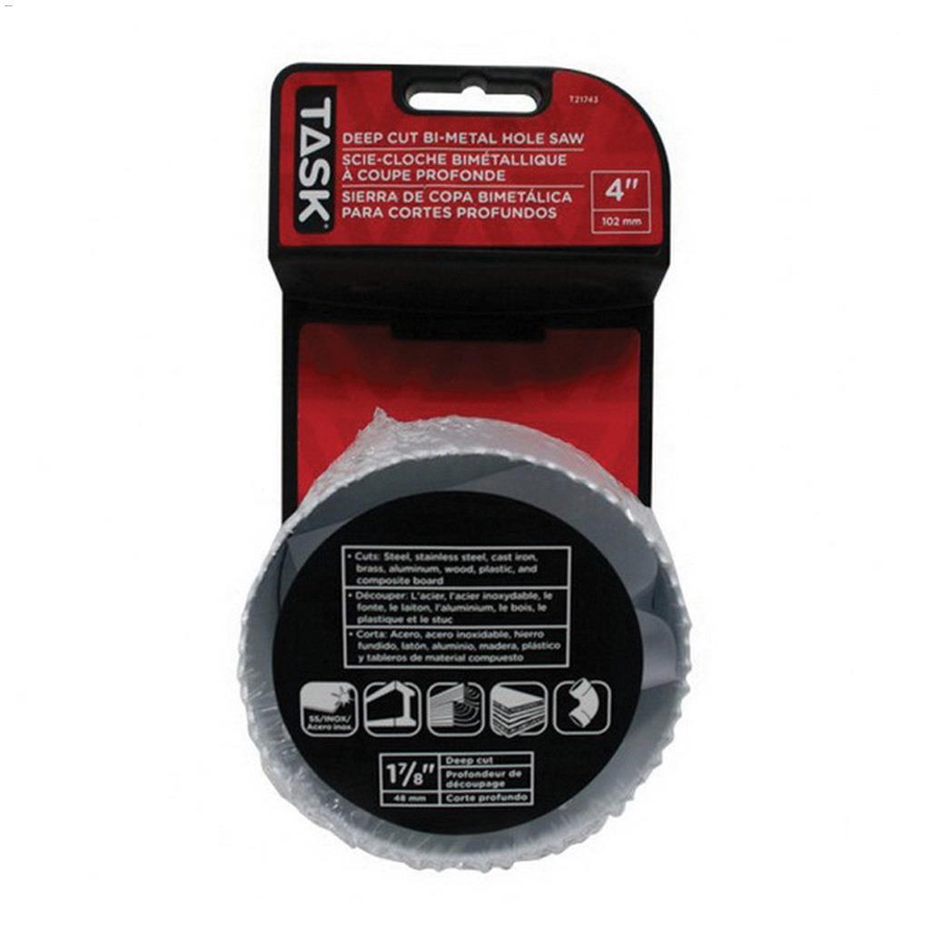 4" Bi-Metal Deep Cut Hole Saw
