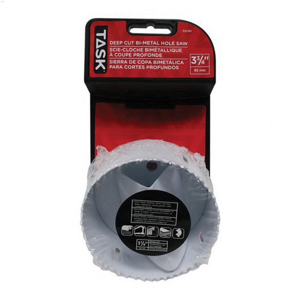 3-3/4" Bi-Metal Deep Cut Hole Saw