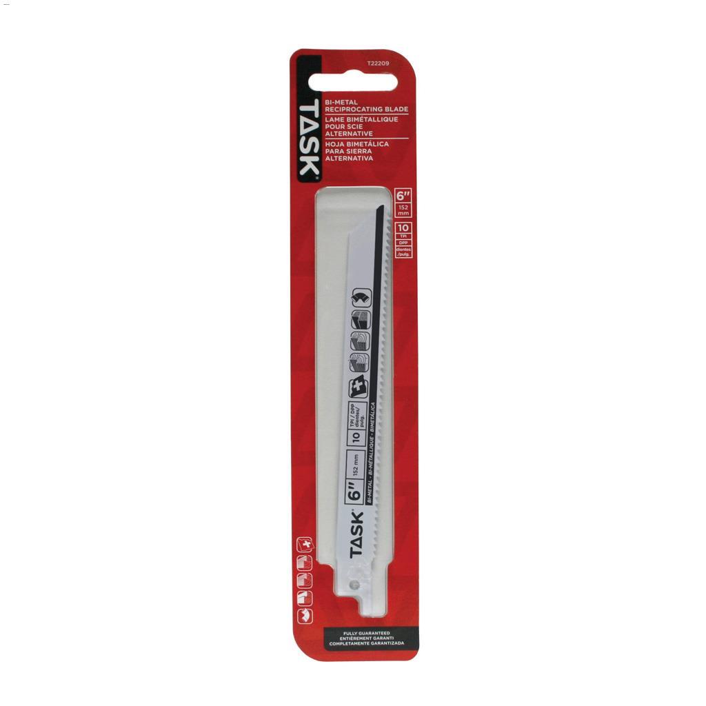 6" x 0.05" 10 TPI Reciprocating Saw Blade