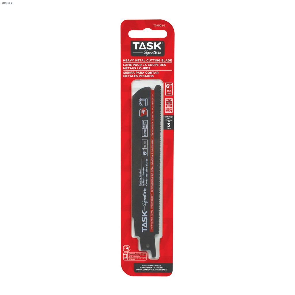 6" x 0.035" 14/18 TPI Reciprocating Saw Blade-3/Pack